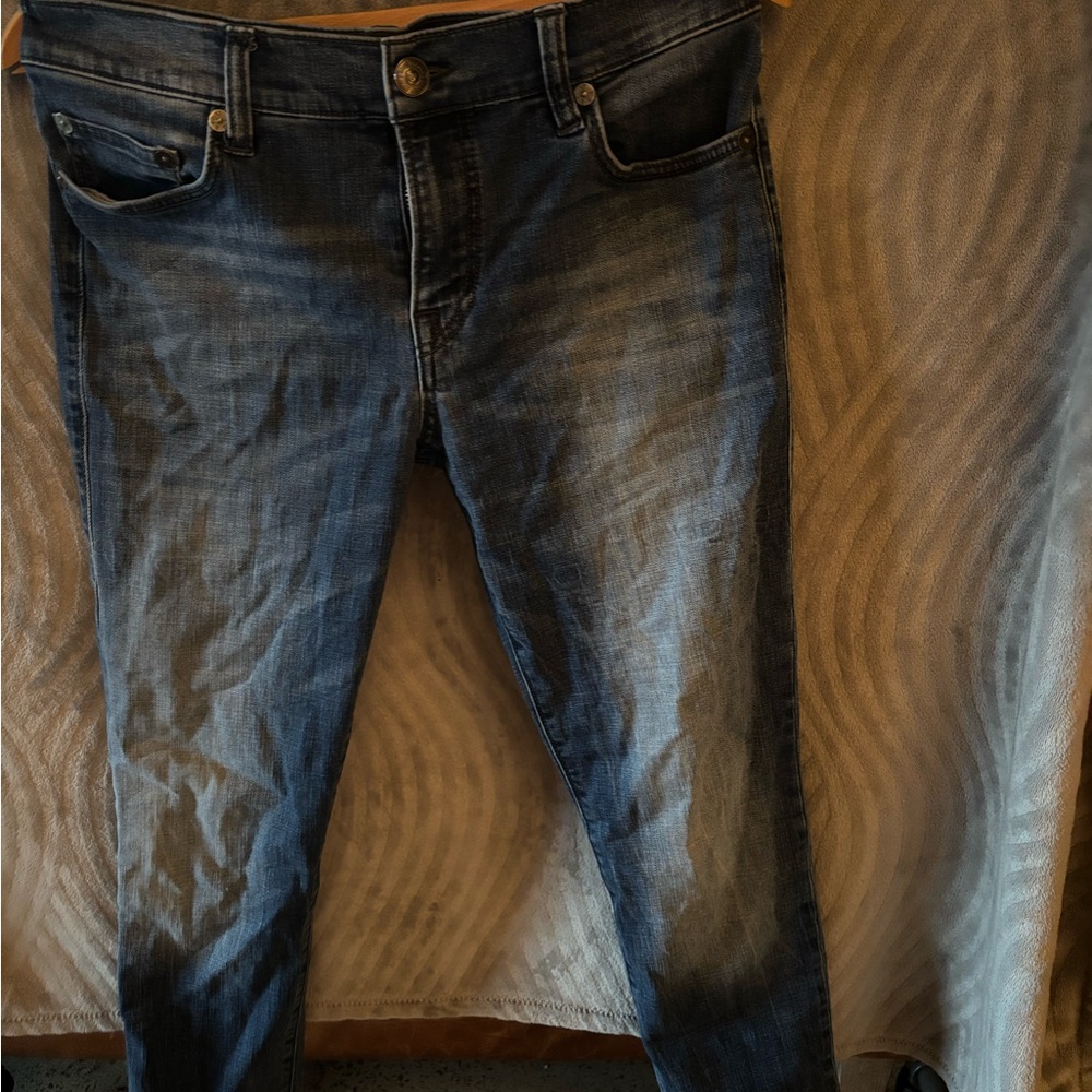 True Religion Tony T80 Dark Wash Skinny Jeans